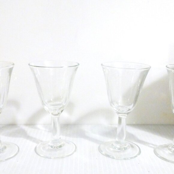 20pc Luminarc GOBLET Glasses Verre a Pied Tulipe FRANCE Vintage Glass Goblet - Picture 1 of 11
